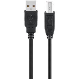 GOOBAY καλώδιο USB 2.0 σε USB Type B 93597, 3m, μαύρο
