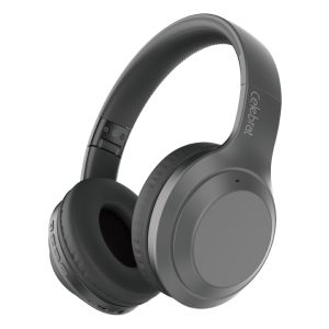 CELEBRAT headphones A24, wireless & wired, BT 5.0, 40mm, μαύρα