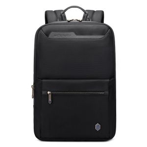 ARCTIC HUNTER τσάντα πλάτης B00410 με θήκη laptop 14", πτυσσόμενη, μαύρη