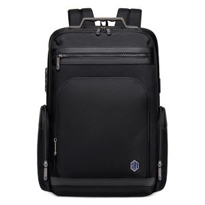 ARCTIC HUNTER τσάντα πλάτης B00415-BK με θήκη laptop 15.1", USB, μαύρη