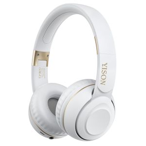 YISON headphones B3, wireless & wired, BT 5.0, λευκά
