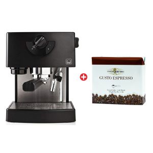 Bundle BRIEL μηχανή espresso ES74 & δώρο 70 καφέδες MISCELA D'ORO
