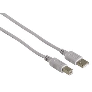 POWERTECH καλώδιο USB σε USB Type Β CAB-U077, 3m, γκρι