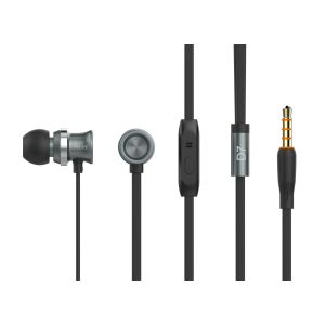 CELEBRAT Earphones με μικρόφωνο D7, 10mm, 3.5mm, 1.2m, μαύρα