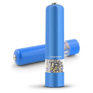 ESPERANZA ηλεκτρικός μύλος πιπεριού/αλατιού EKP001B, φορητός, μπλε
