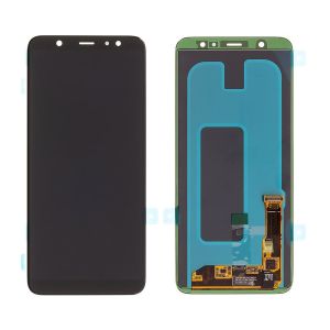 SAMSUNG Original LCD Touch Screen, Galaxy A6 Plus 2018 SM-A605FN, μαύρη