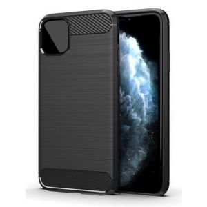 POWERTECH Θήκη Carbon Flex MOB-1549 για iPhone 12 Pro Max, μαύρη