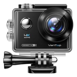 VANTOP action camera Μoment4U, 4K 30fps, 20MP, touch screen, μαύρη