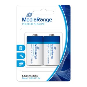 MEDIARANGE Premium αλκαλικές μπαταρίες Baby C LR14, 1.5V, 2τμχ