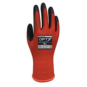 WONDER GRIP γάντια εργασίας Opty 280RR, αντιολισθητικά, 10/XL, κόκκινο