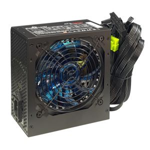 POWERTECH τροφοδοτικό για PC PT-864, μπλε LED fan, 500W