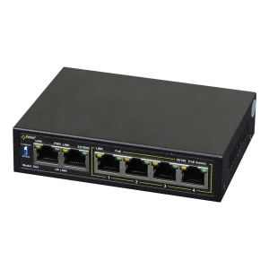 PULSAR PoE Ethernet Switch S64, 6x ports 10/100Mb/s