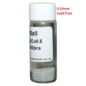 Solder Balls 0.55mm, Lead Free, 25k