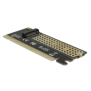 POWERTECH κάρτα επέκτασης PCIe x16 σε M.2 Key M NVMe TOOL-0047
