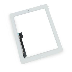 Touch Panel - Digitizer High Copy for iPad 3, with tape, White