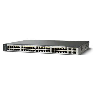 CISCO used Catalyst Switch 3750V2-48PS, 48 ports, L3, managed