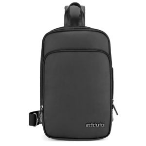 ARCTIC HUNTER τσάντα Crossbody XB00111-BK, αδιάβροχη, μαύρη