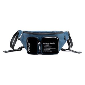 SUPER FIVE τσάντα μέσης Y00015-BL, μπλε