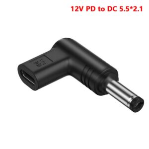 Type C to DC 3.5*1.35mm/5.5*2.1mm  PD Adapter