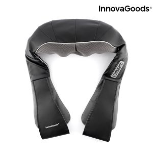 InnovaGoods Συσκευή Μασάζ Shiatsu 24W με 3 Ταχύτητες σε Μαύρο Χρώμα 110x17x13 cm 