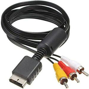 Rgb Av Cable For Playstation 1, 2 And 3