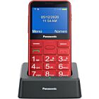 SUNSHINE SS-057R Frosted Hydrogel Τζαμάκι Προστασίας για Panasonic KX-TU155 Dual SIM Κινητό με Μεγάλα Κουμπιά Κόκκινο