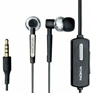 Nokia WH-700 In-ear Handsfree με Βύσμα 3.5mm Μαύρο