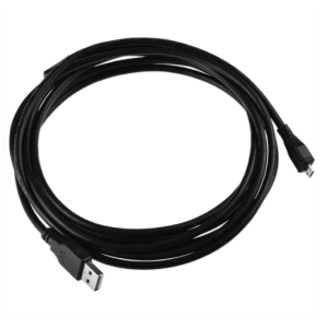 Καλώδιο 3m Micro USB σε USB,  Μαύρο Χρώμα