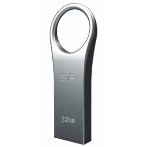SILICON POWER USB Flash Drive Firma F80, 32GB, USB 2.0, Silver