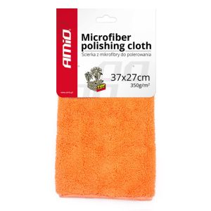 AMIO απορροφητική πετσέτα μικροϊνών 01047, 37x27cm, 350g/m², πορτοκαλί