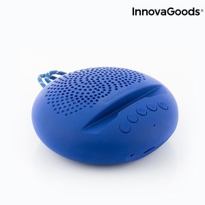 InnovaGoods Sonodock Φορητό Ηχείο 3W με Ραδιόφωνο και Διάρκεια Μπαταρίας έως 10 ώρες Μπλε