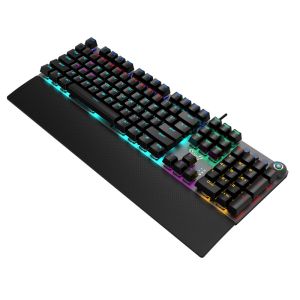 Aula F2058 Gaming Μηχανικό Πληκτρολόγιο, Custom Blue Διακόπτες, RGB φωτισμός,Μαύρο Χρώμα
