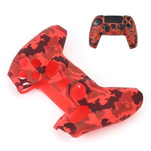 Star Tech Προστατευτική θήκη σιλικόνης - PS5 Camouflage Red