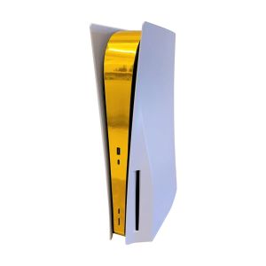 Αυτοκόλλητο για κονσόλα PS5 - Χρυσό Γυαλιστερό 