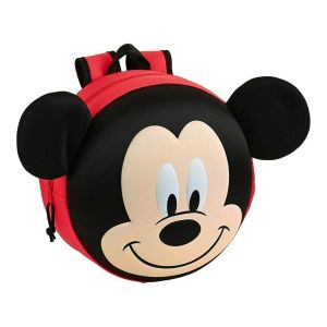 Mickey Mouse Clubhouse Παιδική Τσάντα Πλάτης Mickey Κόκκινη