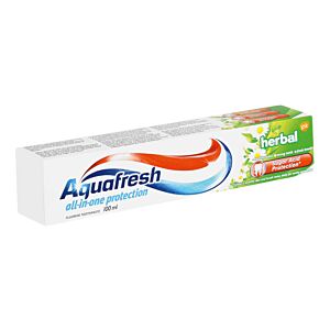 AQUAFRESH οδοντόκρεμα Herbal, με φθόριο, 75ml