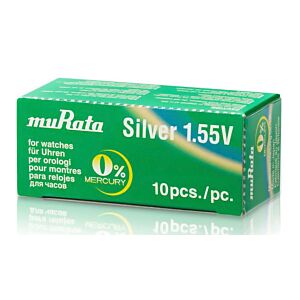 MURATA μπαταρία Silver Oxide για ρολόγια SR920SW, 1.55V, No371, 10τμχ