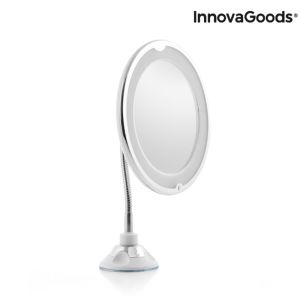 InnovaGoods Καθρέπτης Μακιγιάζ Επιτραπέζιος με Φως 20x20cm Λευκός