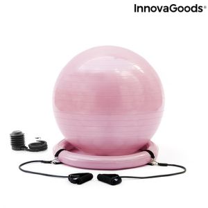 InnovaGoods Μπάλα Pilates 65cm σε Ροζ Χρώμα